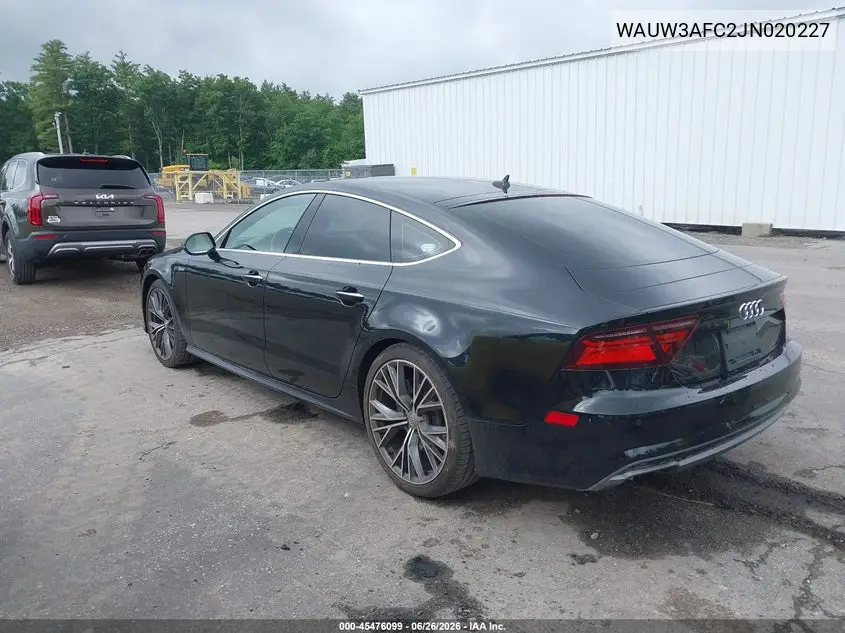 2018 Audi A7 3.0T Premium Plus VIN: WAUW3AFC2JN020227 Lot: 45476099
