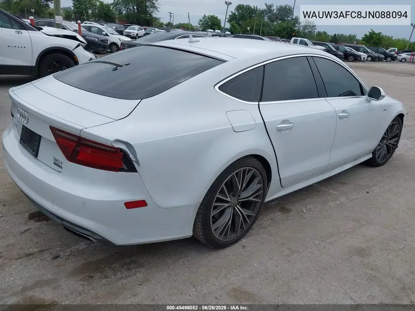 2018 Audi A7 3.0T Premium Plus VIN: WAUW3AFC8JN088094 Lot: 45496052