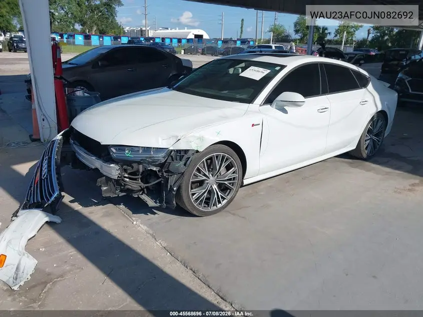 2018 Audi A7 3.0T Premium Plus VIN: WAU23AFC0JN082692 Lot: 45568696