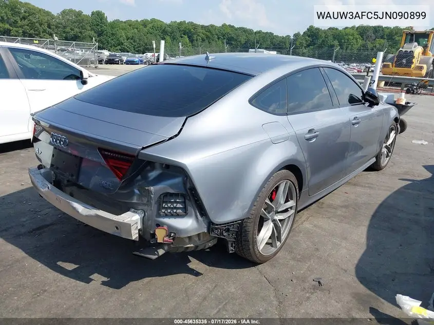 2018 Audi A7 3.0T Premium Plus VIN: WAUW3AFC5JN090899 Lot: 45635335