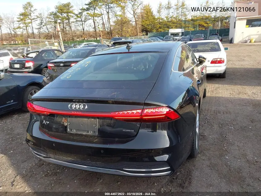 2019 Audi A7 55 Premium VIN: WAUV2AF26KN121066 Lot: 44572922