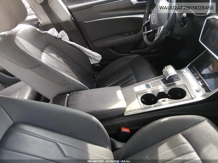 2019 Audi A7 55 Premium VIN: WAUU2AF28KN028450 Lot: 44872597