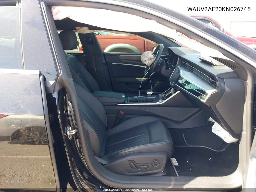 2019 Audi A7 55 Premium VIN: WAUV2AF20KN026745 Lot: 45266861