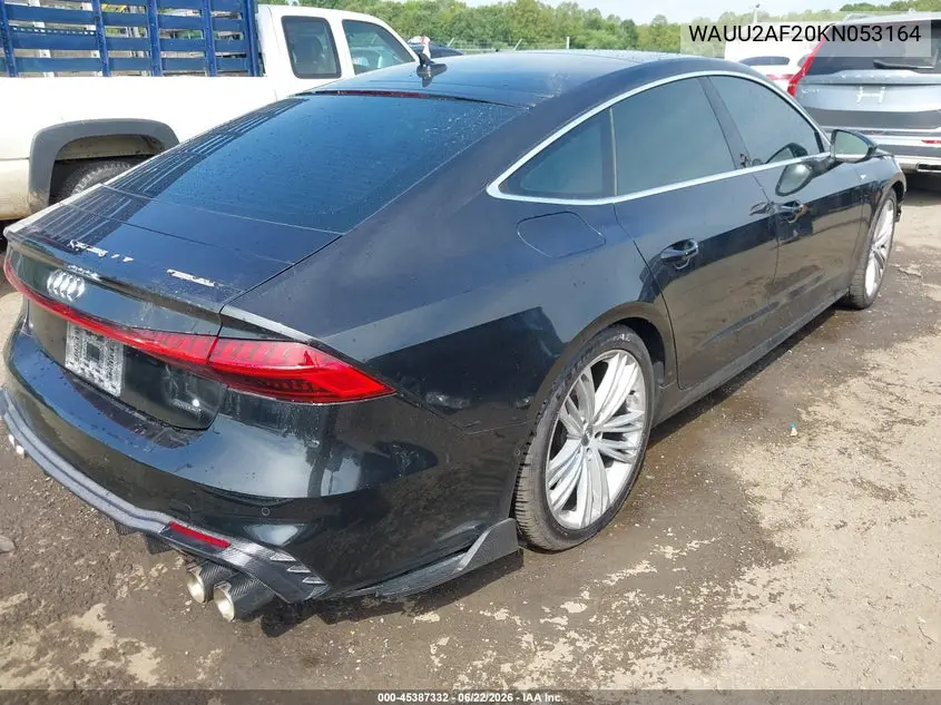 2019 Audi A7 55 Premium VIN: WAUU2AF20KN053164 Lot: 45387332