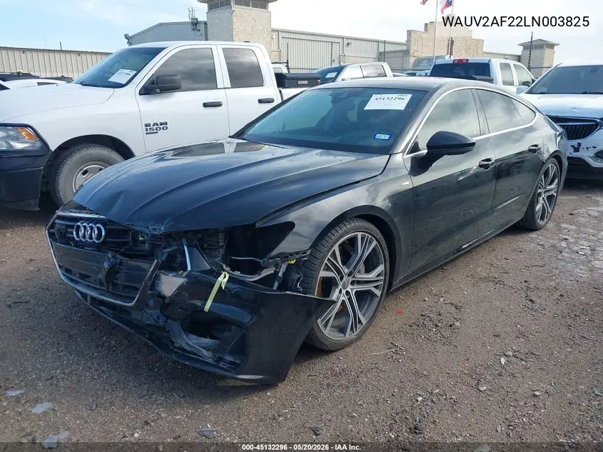 2020 Audi A7 Sportback Prestige 55 Tfsi Quattro S Tronic VIN: WAUV2AF22LN003825 Lot: 45132296
