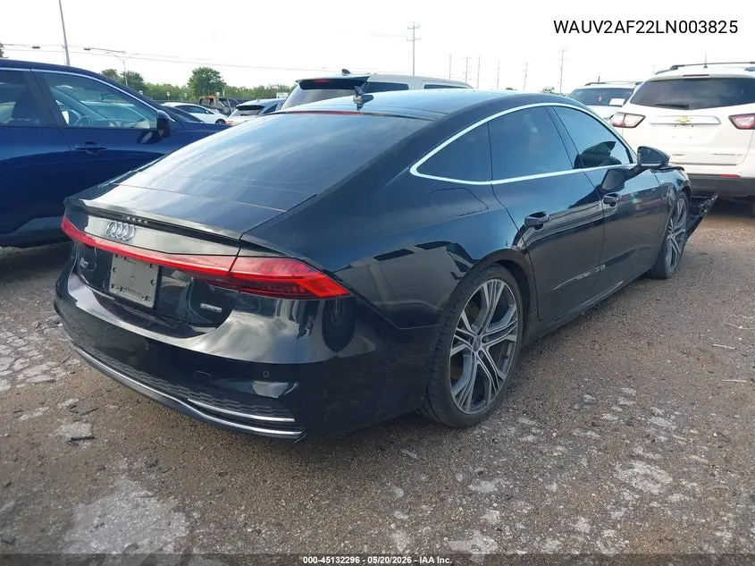 2020 Audi A7 Sportback Prestige 55 Tfsi Quattro S Tronic VIN: WAUV2AF22LN003825 Lot: 45132296