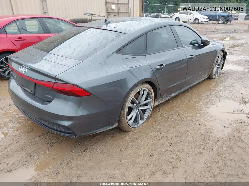 2020 Audi A7 Sportback Premium Plus 55 Tfsi Quattro S Tronic VIN: WAUU2AF23LN007605 Lot: 45219088