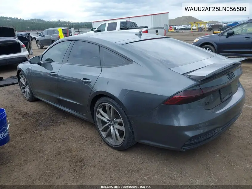 2020 Audi A7 Sportback Premium Plus 55 Tfsi Quattro S Tronic VIN: WAUU2AF25LN056580 Lot: 45279886