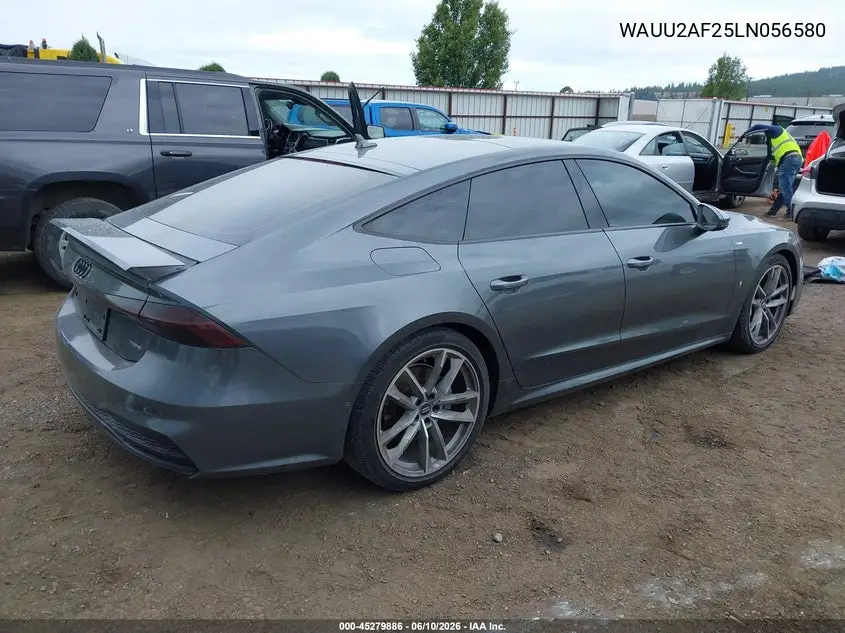 2020 Audi A7 Sportback Premium Plus 55 Tfsi Quattro S Tronic VIN: WAUU2AF25LN056580 Lot: 45279886