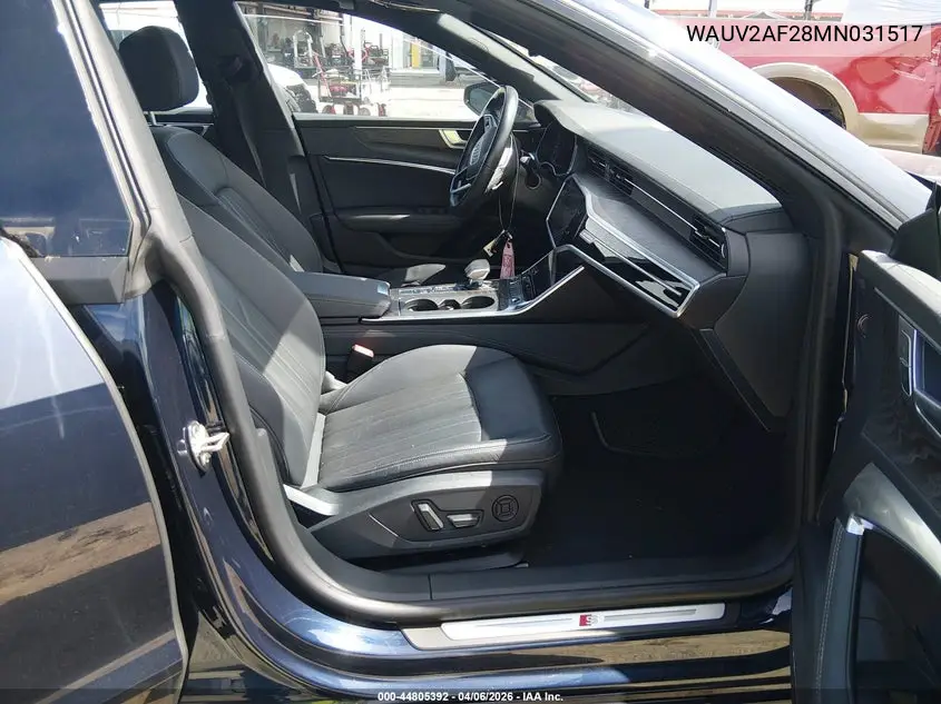 2021 Audi A7 Sportback Prestige 55 Tfsi Quattro S Tronic VIN: WAUV2AF28MN031517 Lot: 44805392