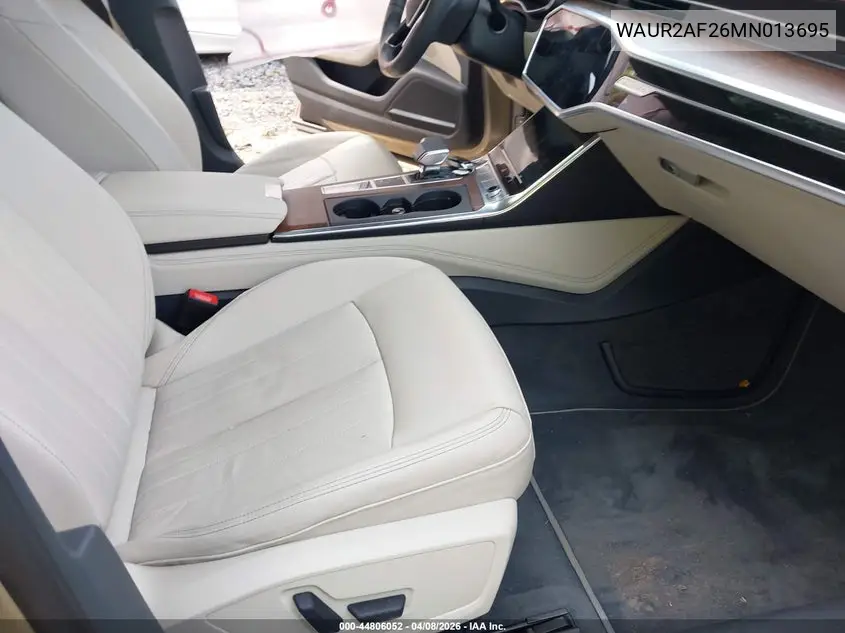 2021 Audi A7 Sportback Premium Plus 55 Tfsi Quattro S Tronic VIN: WAUR2AF26MN013695 Lot: 44806052