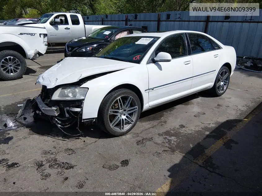 2008 Audi A8 4.2 VIN: WAULV94E68N009399 Lot: 44970848