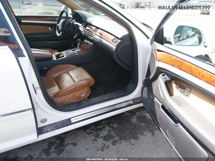 2008 Audi A8 4.2 VIN: WAULV94E68N009399 Lot: 44970848