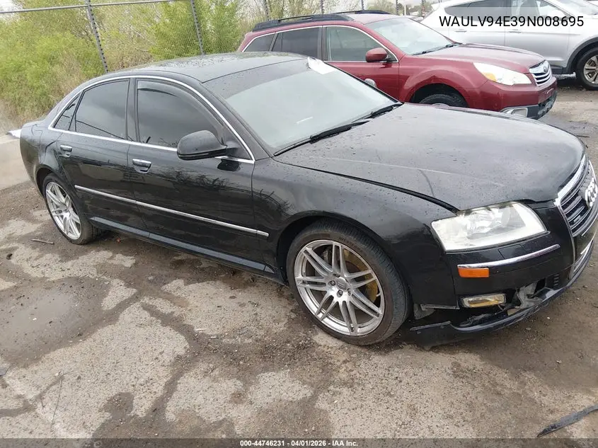 2009 Audi A8 4.2 VIN: WAULV94E39N008695 Lot: 44746231