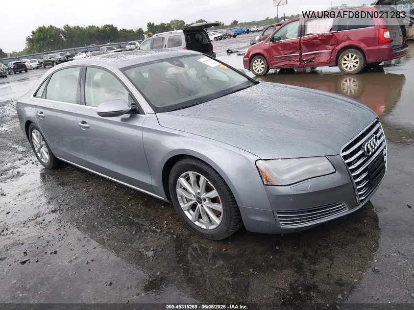 2013 Audi A8 L 3.0T VIN: WAURGAFD8DN021283 Lot: 45315269