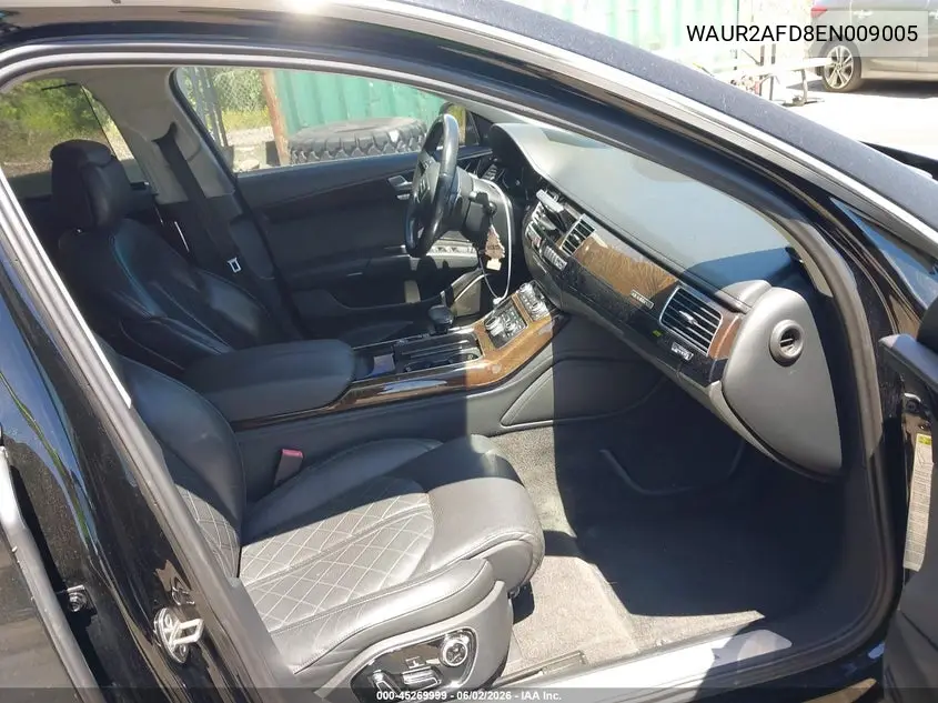 2014 Audi A8 L 4.0T VIN: WAUR2AFD8EN009005 Lot: 45269999