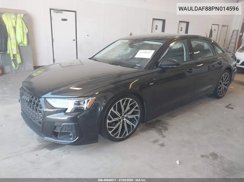 2023 Audi A8 L 55 Tfsi Quattro Tiptronic VIN: WAULDAF88PN014596 Lot: 45540517