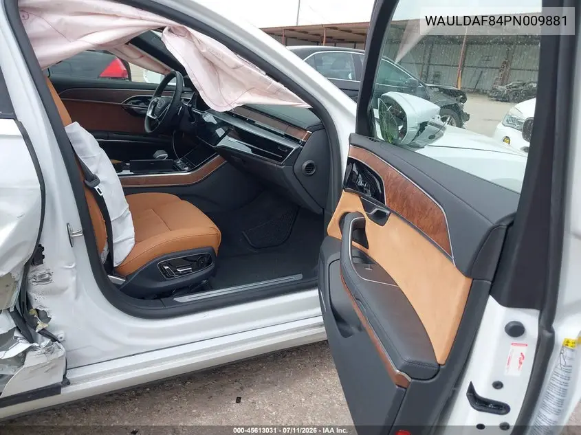 2023 Audi A8 L 55 Tfsi Quattro Tiptronic VIN: WAULDAF84PN009881 Lot: 45613031