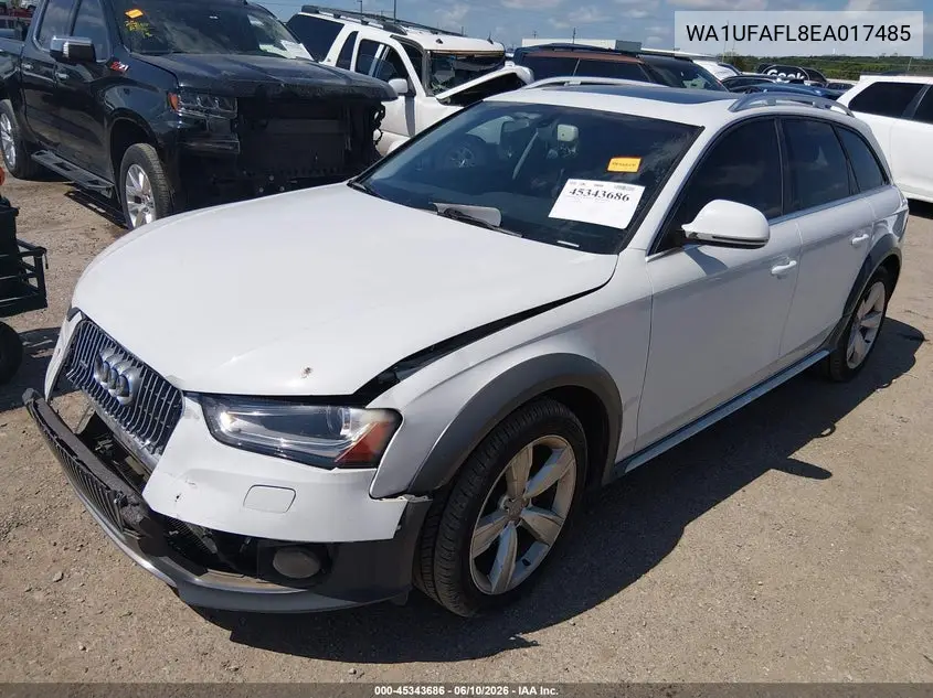 2014 Audi Allroad 2.0T Premium VIN: WA1UFAFL8EA017485 Lot: 45343686