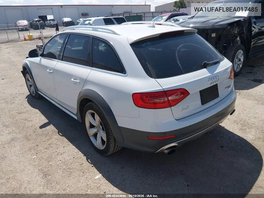 2014 Audi Allroad 2.0T Premium VIN: WA1UFAFL8EA017485 Lot: 45343686