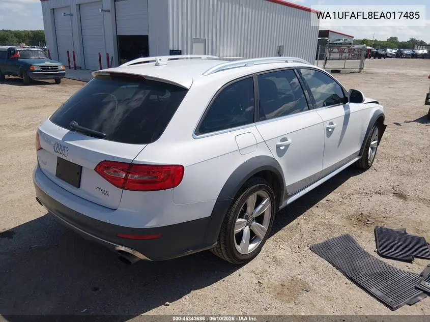 2014 Audi Allroad 2.0T Premium VIN: WA1UFAFL8EA017485 Lot: 45343686