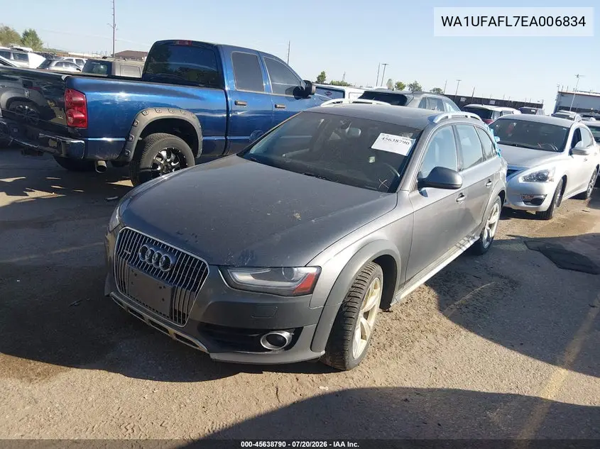 2014 Audi Allroad 2.0T Premium VIN: WA1UFAFL7EA006834 Lot: 45638790