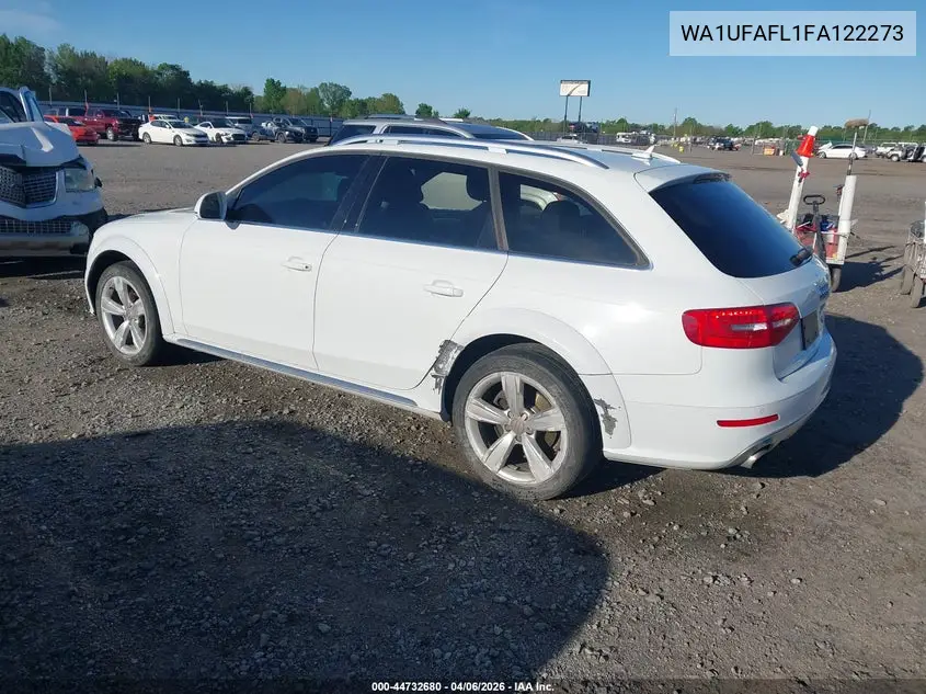 2015 Audi Allroad 2.0T Premium VIN: WA1UFAFL1FA122273 Lot: 44732680