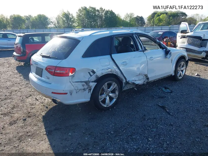2015 Audi Allroad 2.0T Premium VIN: WA1UFAFL1FA122273 Lot: 44732680