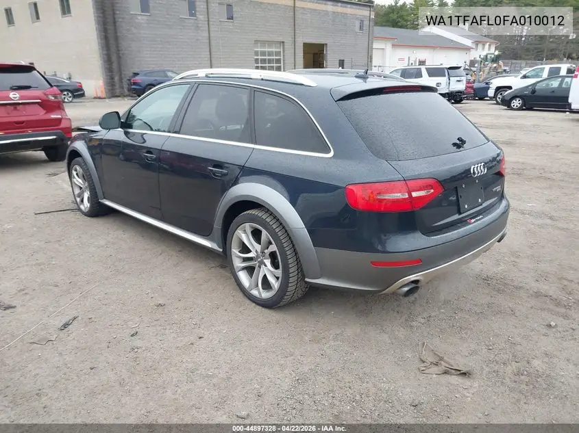 2015 Audi Allroad 2.0T Premium VIN: WA1TFAFL0FA010012 Lot: 44897328