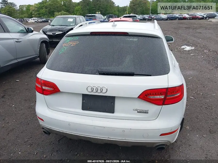 2015 Audi Allroad 2.0T Premium VIN: WA1UFAFL3FA071651 Lot: 45157626