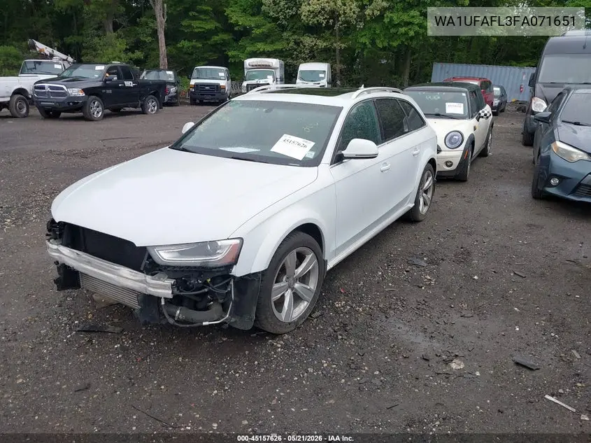 2015 Audi Allroad 2.0T Premium VIN: WA1UFAFL3FA071651 Lot: 45157626