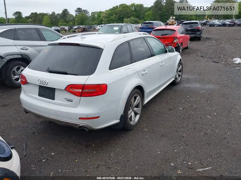 2015 Audi Allroad 2.0T Premium VIN: WA1UFAFL3FA071651 Lot: 45157626