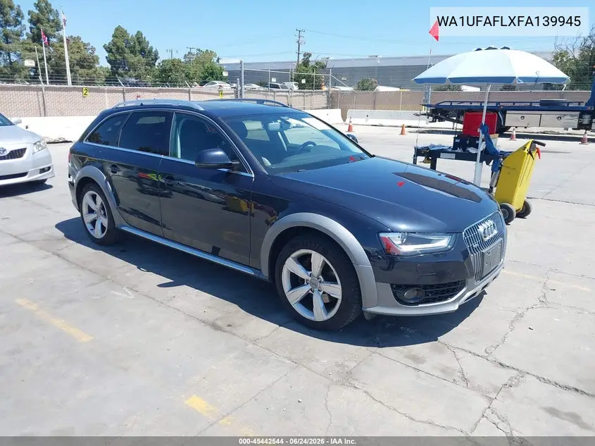 2015 Audi Allroad 2.0T Premium VIN: WA1UFAFLXFA139945 Lot: 45442544