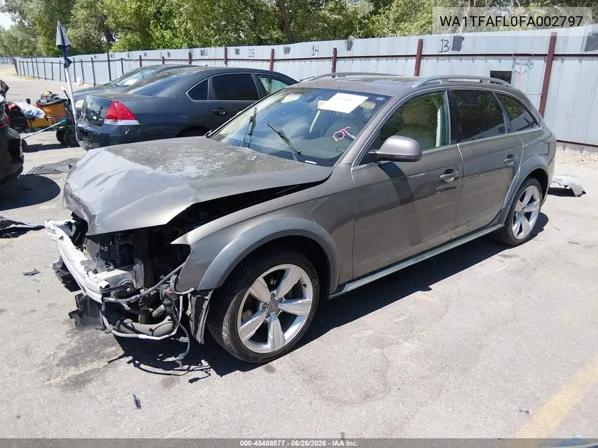 2015 Audi Allroad 2.0T Premium VIN: WA1TFAFL0FA002797 Lot: 45488577