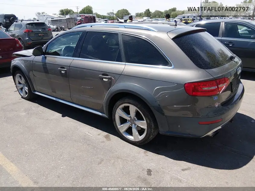 2015 Audi Allroad 2.0T Premium VIN: WA1TFAFL0FA002797 Lot: 45488577