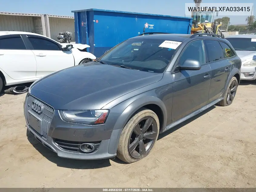 2015 Audi Allroad 2.0T Premium VIN: WA1UFAFLXFA033415 Lot: 45583238