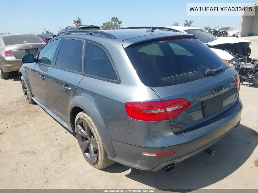 2015 Audi Allroad 2.0T Premium VIN: WA1UFAFLXFA033415 Lot: 45583238