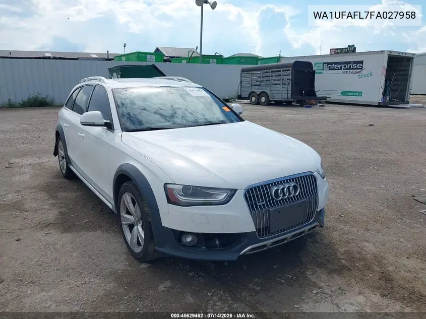 2015 Audi Allroad 2.0T Premium VIN: WA1UFAFL7FA027958 Lot: 45629462