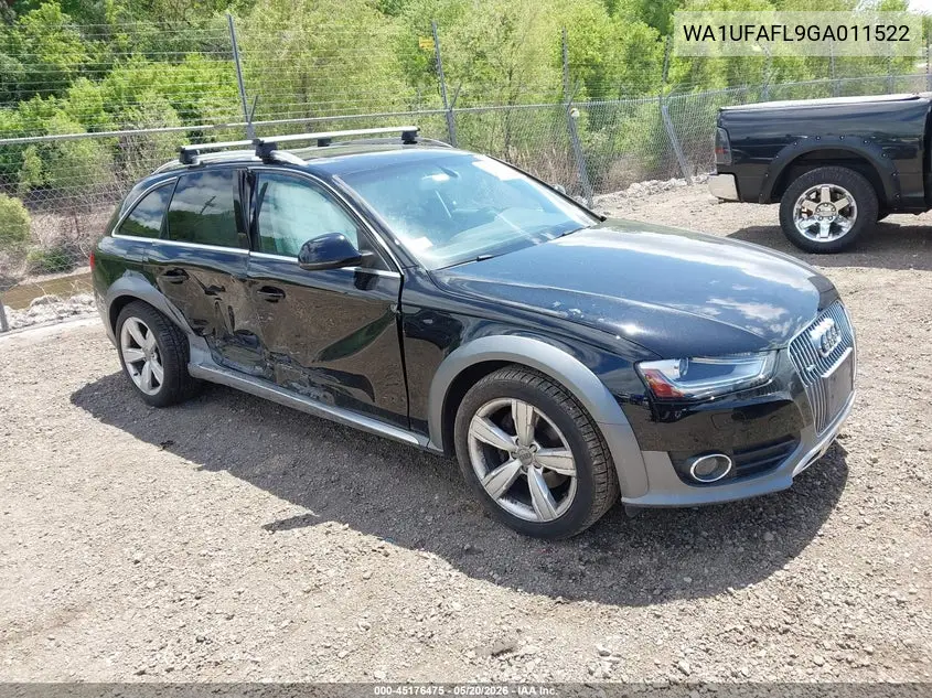 2016 Audi Allroad 2.0T Premium VIN: WA1UFAFL9GA011522 Lot: 45176475
