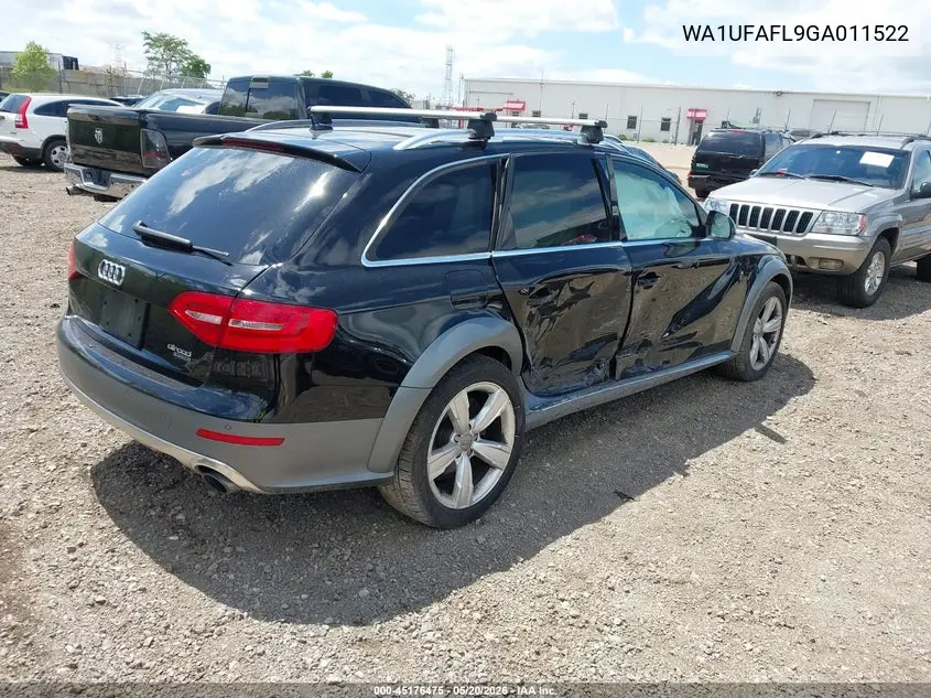 2016 Audi Allroad 2.0T Premium VIN: WA1UFAFL9GA011522 Lot: 45176475