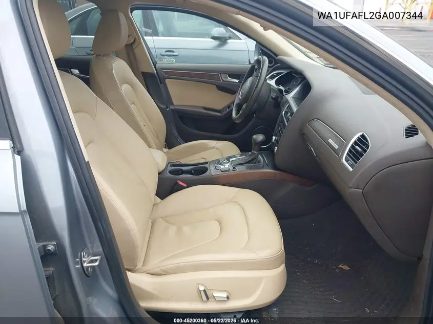 2016 Audi Allroad 2.0T Premium VIN: WA1UFAFL2GA007344 Lot: 45200360
