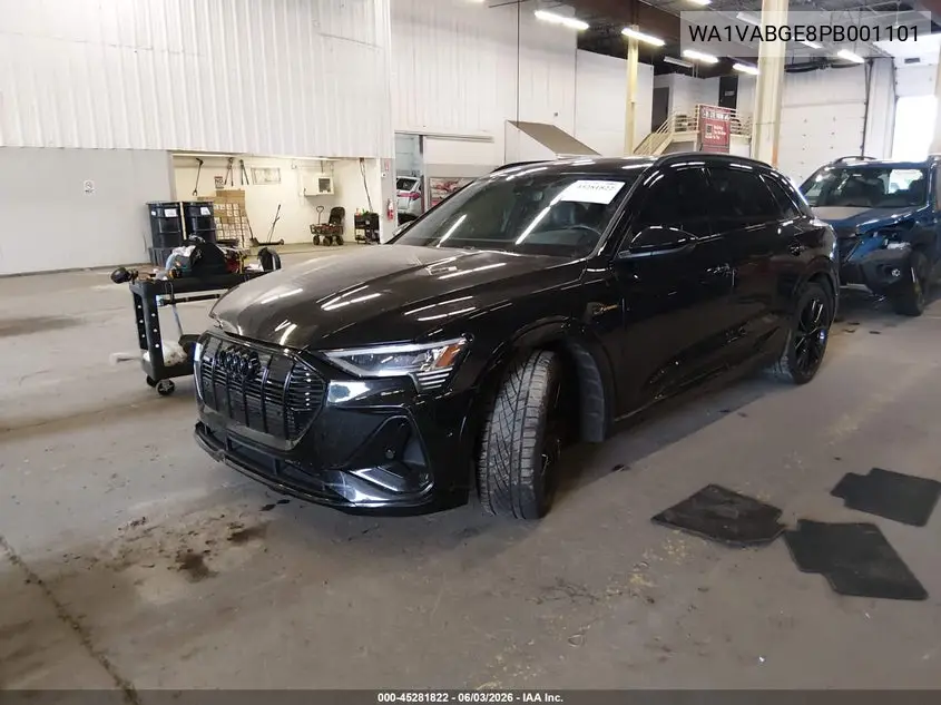 2023 Audi E-Tron Premiumwe VIN: WA1VABGE8PB001101 Lot: 45281822