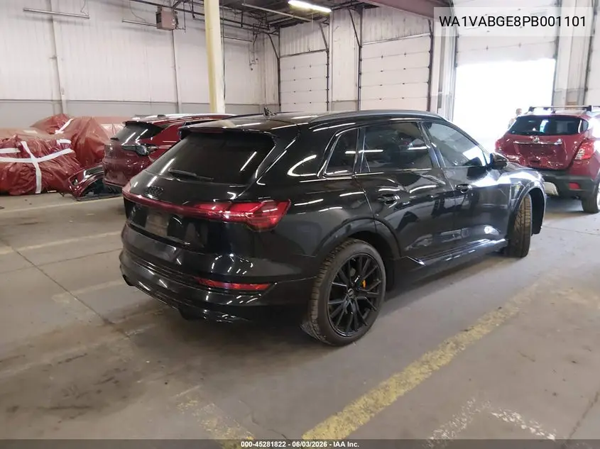 2023 Audi E-Tron Premiumwe VIN: WA1VABGE8PB001101 Lot: 45281822
