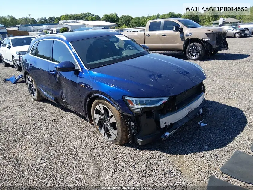 2023 Audi E-Tron Premium Plus Quattro VIN: WA1LAAGE1PB014550 Lot: 45295711