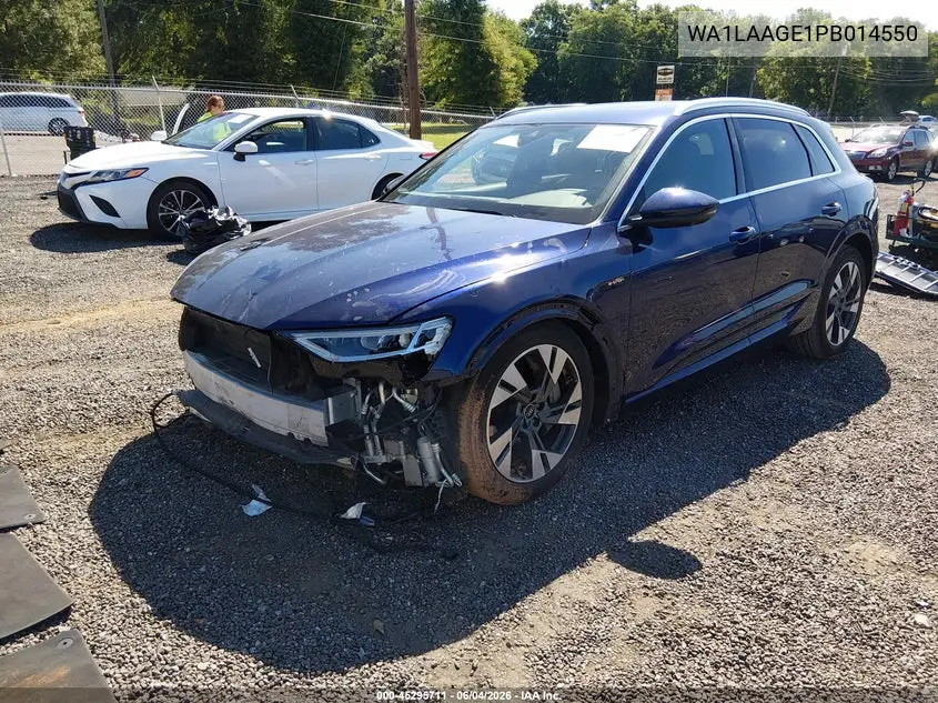 2023 Audi E-Tron Premium Plus Quattro VIN: WA1LAAGE1PB014550 Lot: 45295711