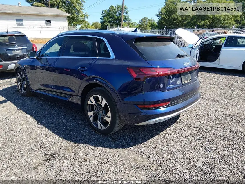 2023 Audi E-Tron Premium Plus Quattro VIN: WA1LAAGE1PB014550 Lot: 45295711