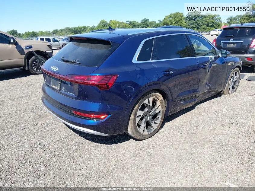 2023 Audi E-Tron Premium Plus Quattro VIN: WA1LAAGE1PB014550 Lot: 45295711
