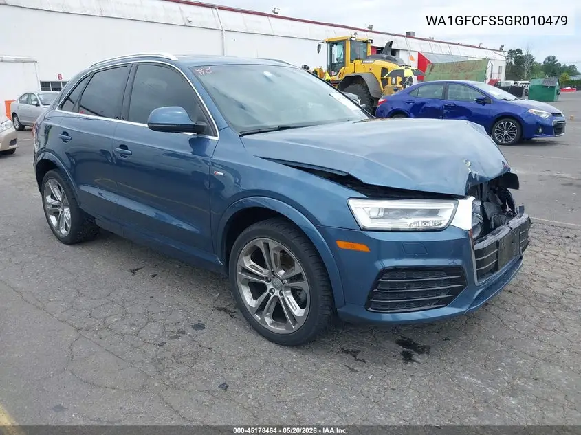 WA1GFCFS5GR010479 2016 Audi Q3 2.0T Premium Plus