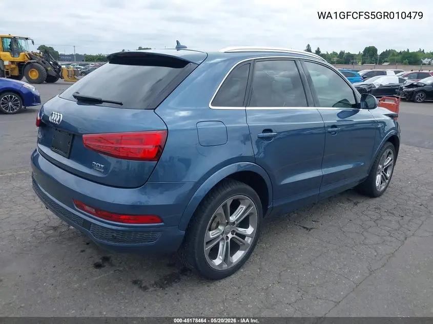 WA1GFCFS5GR010479 2016 Audi Q3 2.0T Premium Plus