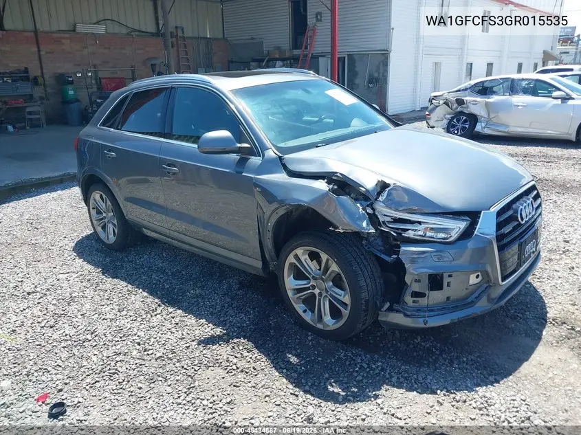 2016 Audi Q3 2.0T Premium Plus VIN: WA1GFCFS3GR015535 Lot: 45434887
